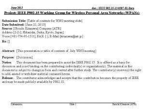 June 2013 doc IEEE 802 15 13 0307