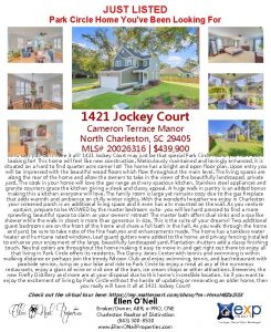 JUST LISTED Park Circle Home Youve Been Looking
