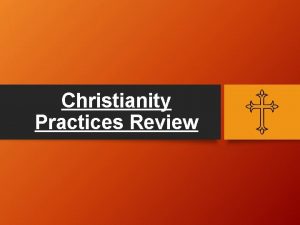 Christianity Practices Review Easter Baptism Persecution Sacrament Lourdes