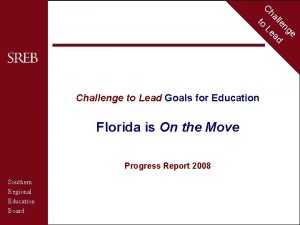 C Florida to Challenge to Lead Goals for