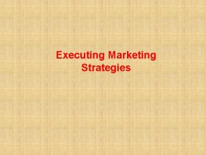 Executing Marketing Strategies Products Services PASCALE 1995 e