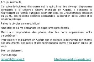 Amie Internaute Ce soixantehuitime diaporama est le quinzime