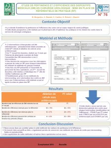 ETUDE DE PERTINENCE ET DEFFICIENCE DES DISPOSITIFS MDICAUX