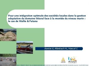 Pour une intgration optimale des socits locales dans