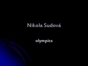 Nikola Sudov olympics l Sudov Nikola born 1731982