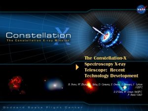 The ConstellationX Spectroscopy Xray Telescope Recent Technology Development