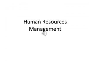 Human Resources Management Manage Project Team Project Staff