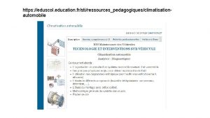 https eduscol education frstiressourcespedagogiquesclimatisationautomobile https eduscol education frstiressourcespedagogiquestechnologiedunvehiculehybride