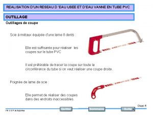 REALISATION DUN RESEAU D EAU USEE ET DEAU