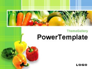 Theme Gallery Power Template LOGO Contents Theme Gallery