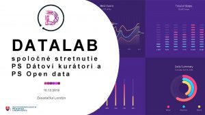 1 DATALAB spolon stretnutie PS Dtov kurtori a