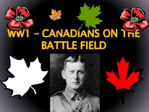 WW 1 CANADIANS ON THE BATTLE FIELD Women