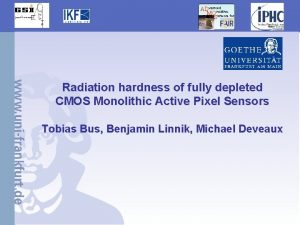 ADvanced MOnolithic Sensors for Radiation hardness of fully