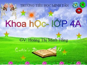 TRNG TIU HC MINH T N GV Hong