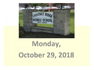 Monday October 29 2018 Cafeteria Menu Breakfast is