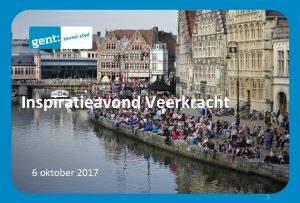 Inspiratieavond Veerkracht 6 oktober 2017 1 Programma 17