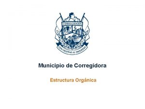 Municipio de Corregidora Estructura Orgnica Organigrama General Sindico
