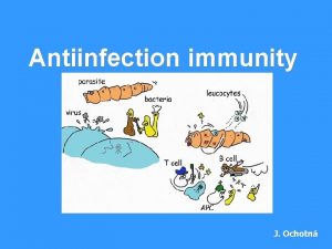 Antiinfection immunity J Ochotn Defence against extracellular pathogens