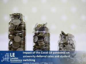 Impact of the Covid19 pandemic on university deferral