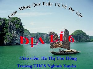 Gio vin H Th Thu Hng Trng THCS