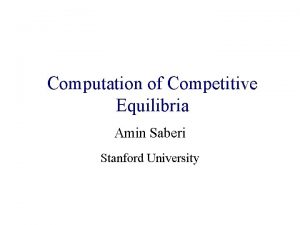 Algorithmic Game Theory Computation Competitive and Internetof Computing