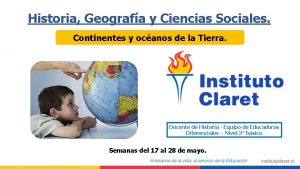 Historia Geografa y Ciencias Sociales Continentes y ocanos