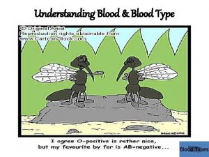 Understanding Blood Blood Types What is blood Blood