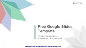 Logo Type Free Google Slides Template 30 Slides
