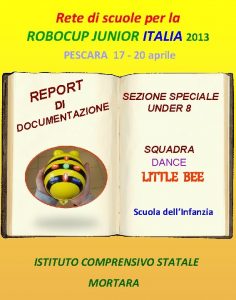 Rete di scuole per la ROBOCUP JUNIOR ITALIA