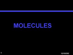 MOLECULES 1 1218202 Monomer vs polymer amino acid