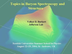 Topics in Baryon Spectroscopy and Structure Volker D