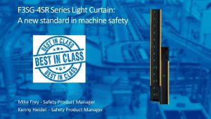 F 3 SG4 SR Series Light Curtain A