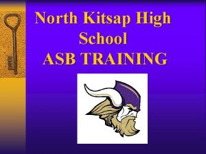 North Kitsap High School ASB TRAINING ASB EXPENDITURES