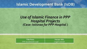 Islamic Development Bank Is DB Use of Islamic