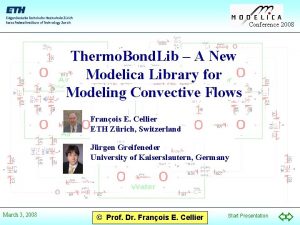 Conference 2008 Thermo Bond Lib A New Modelica