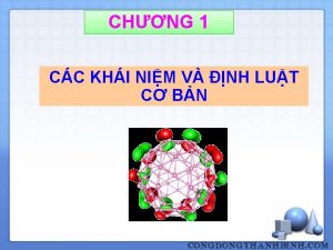 CHNG 1 CC KHI NIM V NH LUT