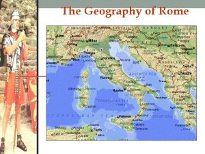 The Geography of Rome Italy in 750 BCE