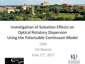 Investigation of Solvation Effects on Optical Rotatory Dispersion