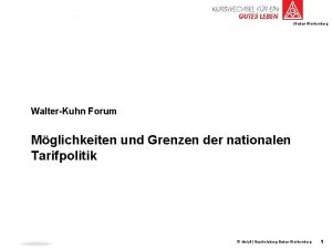 BadenWrttemberg Groe Tarifkommission Mglichkeiten Grenzen 2013 der nationalen