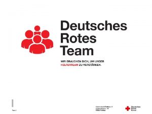 Folie 1 Kreisverband Rottweil e V Krankenhausstr 14