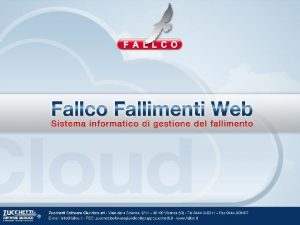 Fallco Fallimenti Web Introduzione Fallco Fallimenti Web lunico