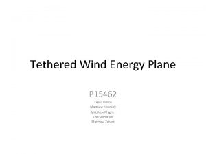 Tethered Wind Energy Plane P 15462 Devin Bunce