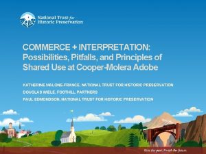 COMMERCE INTERPRETATION Possibilities Pitfalls and Principles of Shared