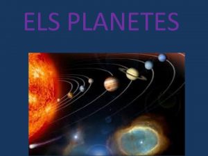 ELS PLANETES MERCURI Pren el seu nom del