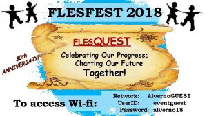 FLESFEST 2018 FLESQUEST Celebrating Our Progress Charting Our