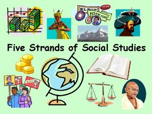 Five Strands of Social Studies DID YOU KNOW