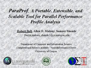 Para Prof A Portable Extensible and Scalable Tool