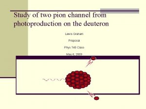 Study of two pion channel from photoproduction on