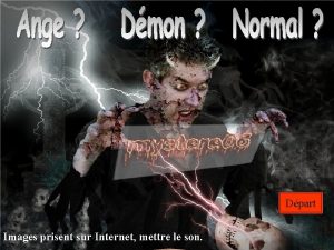 Dpart Images prisent sur Internet mettre le son