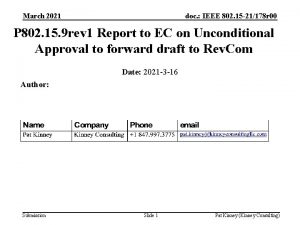 March 2021 doc IEEE 802 15 21178 r